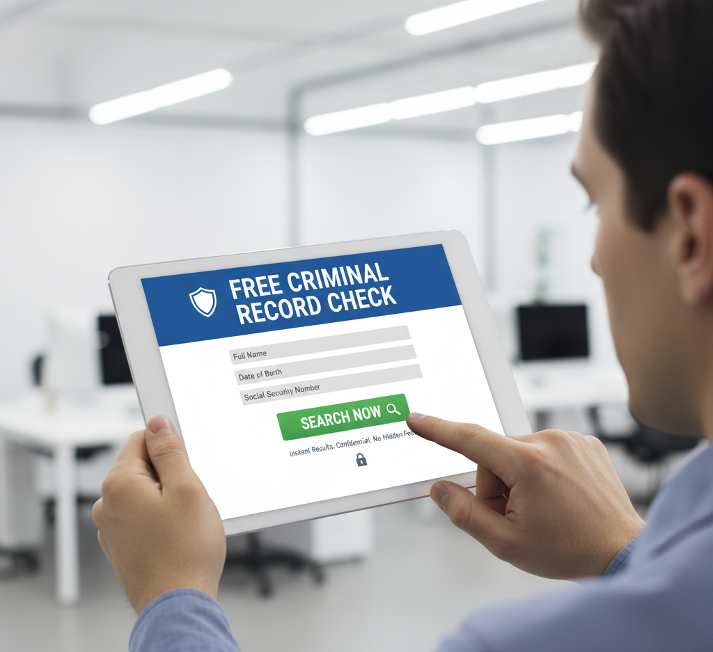 free criminal record check